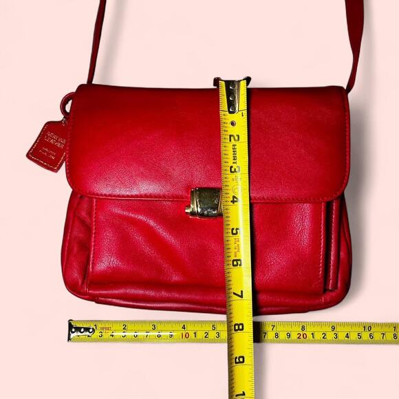 Vintage red leather purse naturalizer - Picture 4 of 7